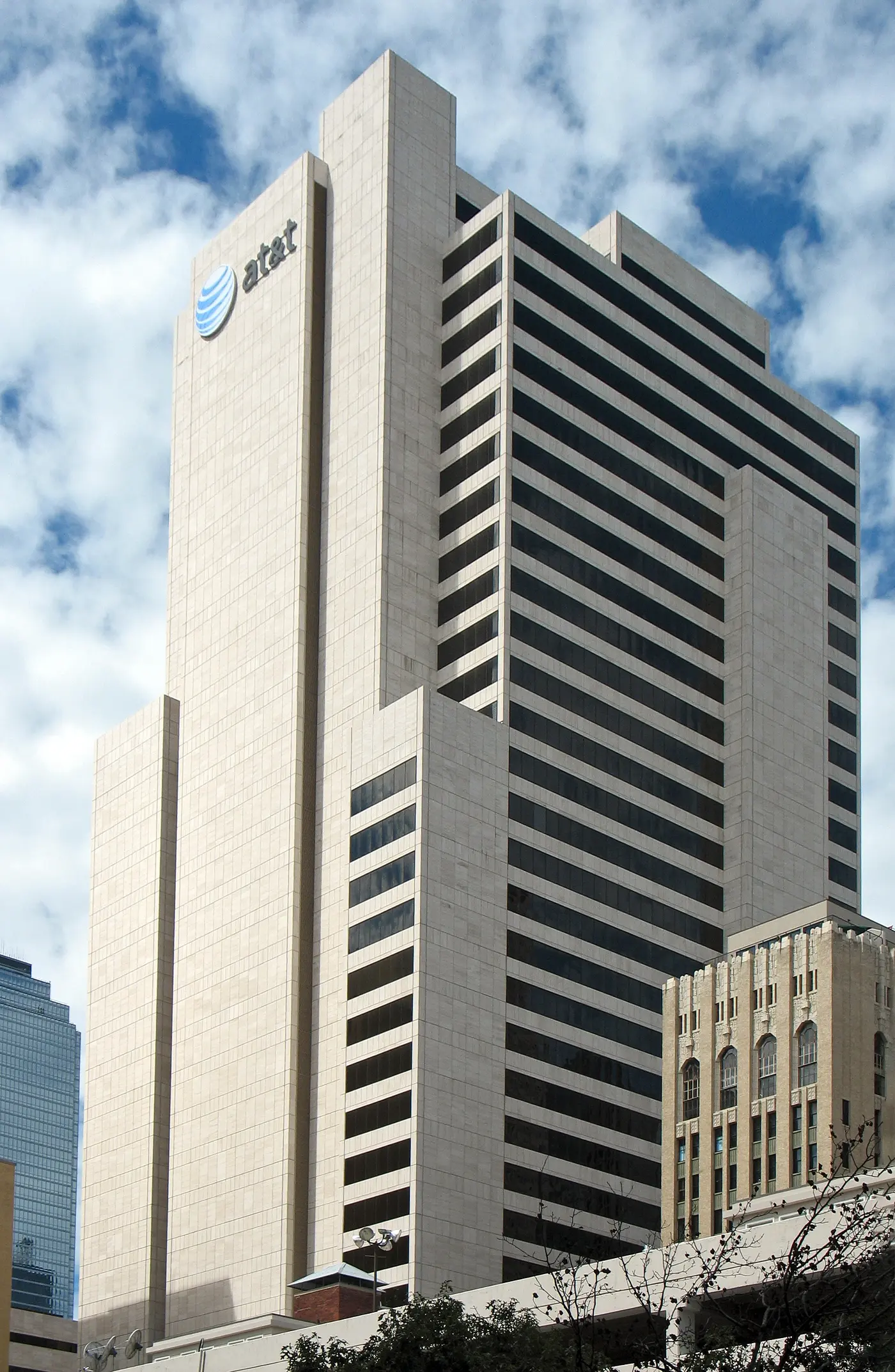 AT&T headquarters building in Dallas